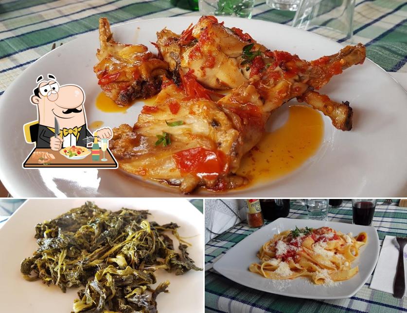 Cibo al Ristorante Taverna Verde da Morzariello