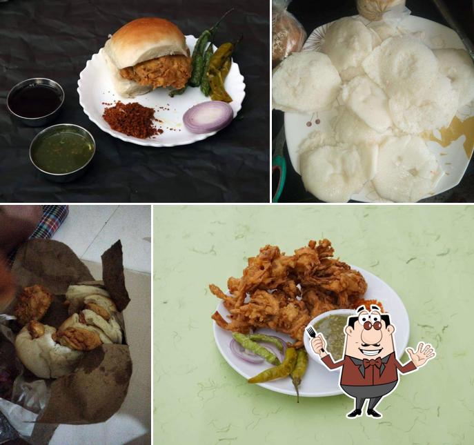 Pulled pork sandwich at S KUMAR WADEWALE
