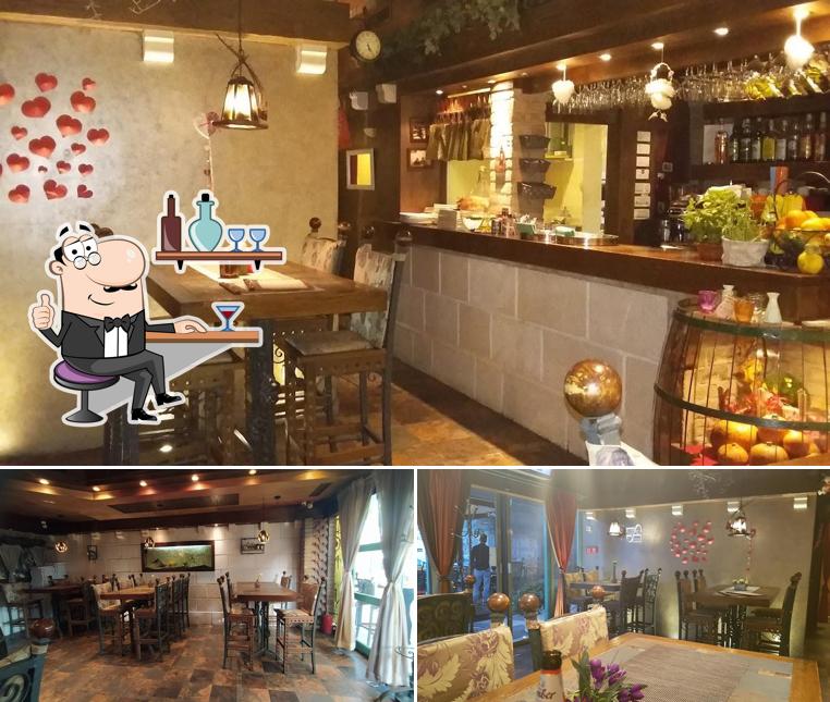 Gli interni di Domina