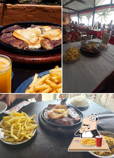 Batata frita em Picanha do Zé