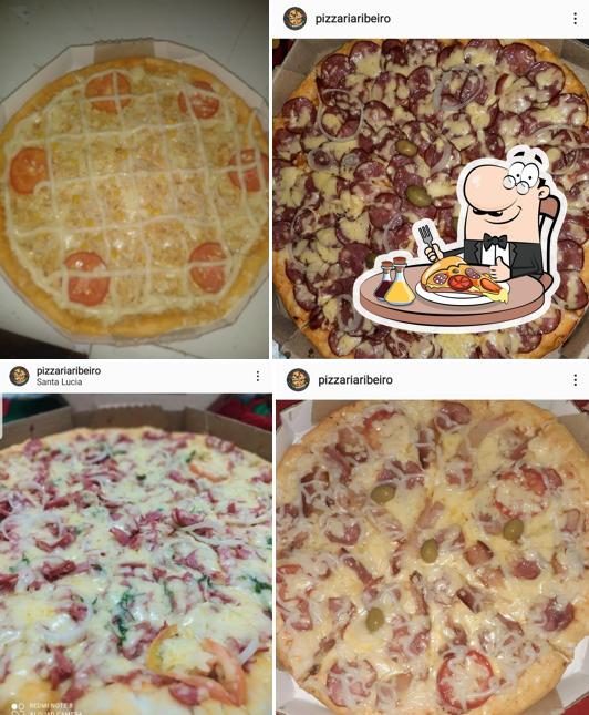 No Pizzaria Ribeiro, você pode conseguir pizza