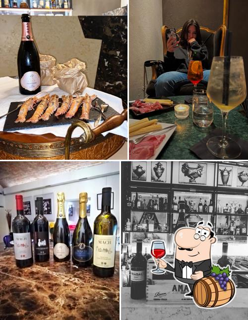 È gradevole godersi un bicchiere di vino a Vanissa C’est la vie