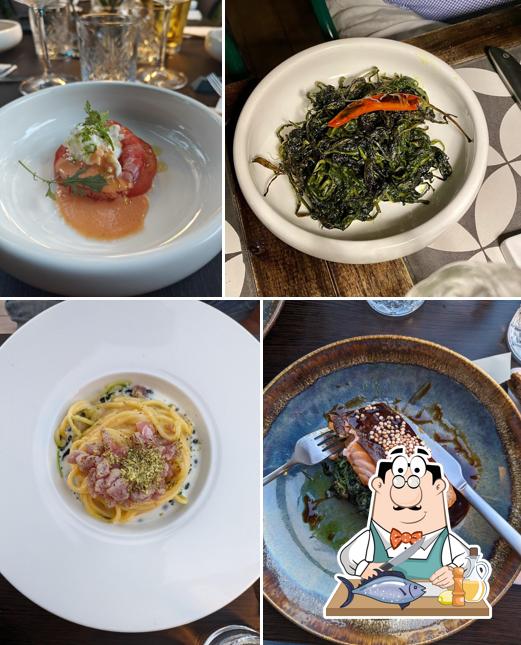 Salmone grigliato al Amorì Cucina & Vineria