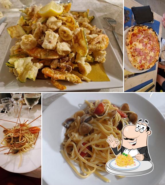 Spaghetti alla carbonara al Bar Ristorante Pizzeria Il Pattino D'oro