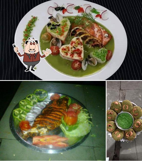 Food at Hotel Manaroth Kundan Complex