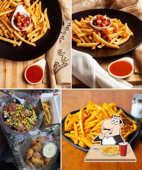 Batata frita em Restaurante Frango Dourado Laut Beer