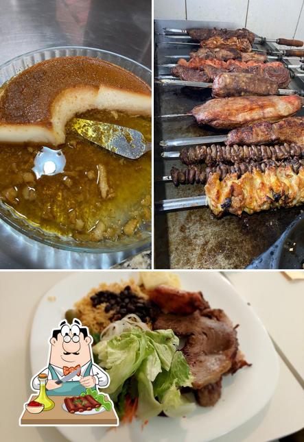 Costelas de porco em Restaurante Shekinah - Guará