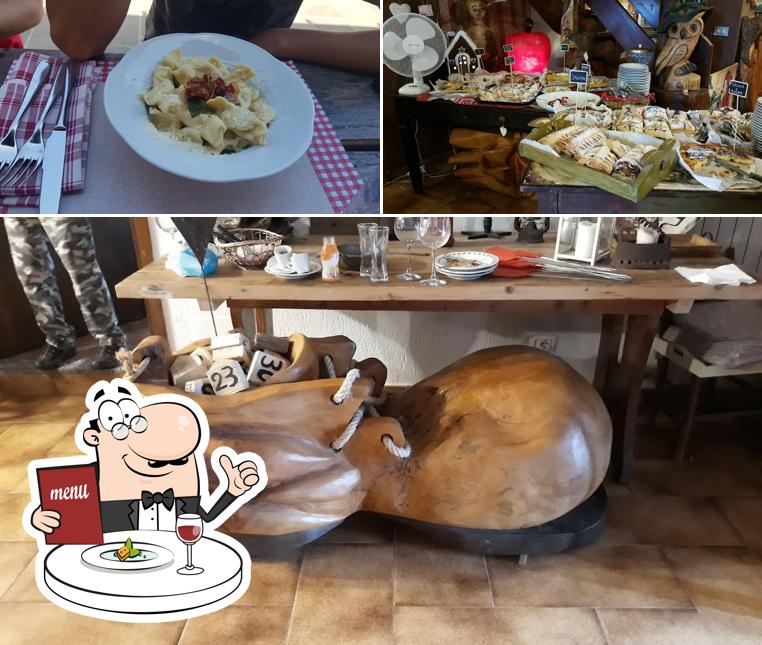 Cibo al Rifugio San Lucio