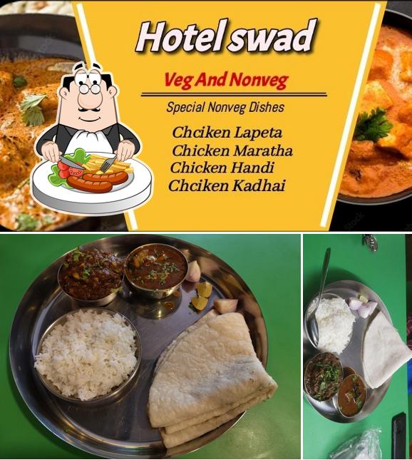 Food at Swad Restaurant & Takeaway