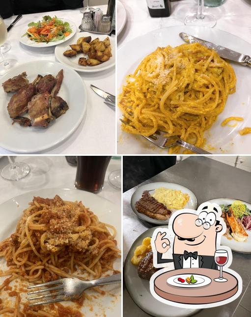 Cibo al Trattoria Da Valentino