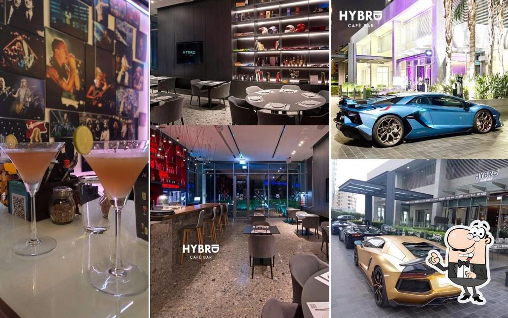 Enjoy the view at the outside area of Hybrid Theory Café & Bar