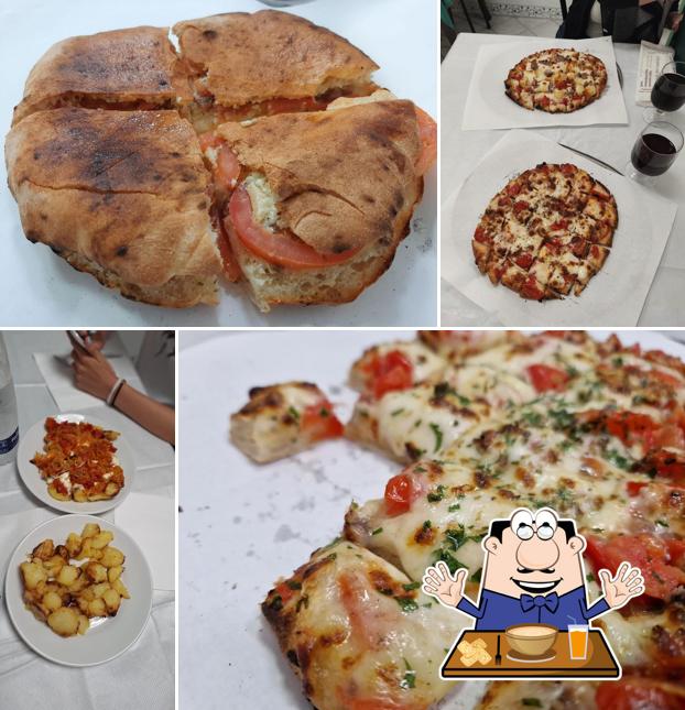 Cibo al Pizzeria Calvino