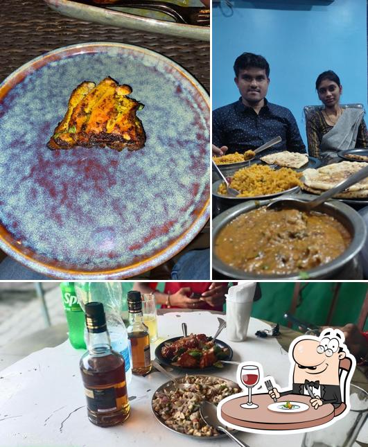 Among different things one can find food and interior at THE MARINE