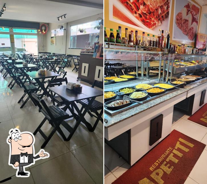 O interior do Restaurante Apetite