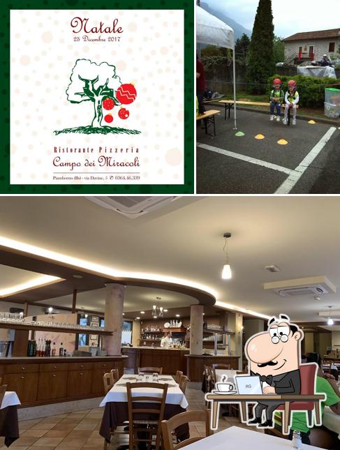 Gli interni di Ristorante-pizzeria Campo dei Miracoli