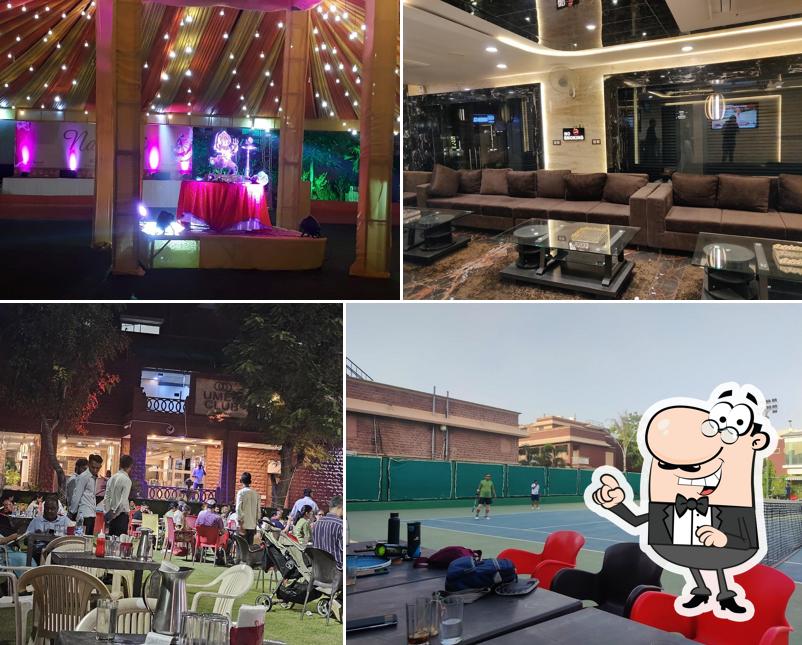 The interior of Umed Club Jodhpur