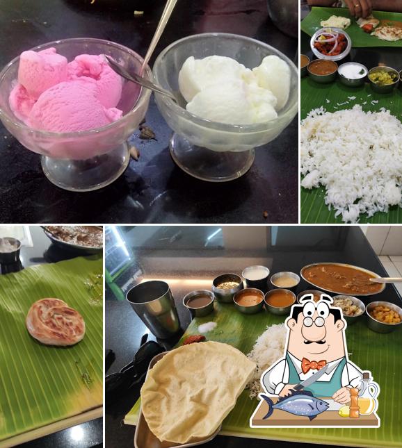 Grilled salmon at Hotel Junior Kuppanna