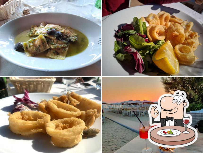 Platti al Stabilimento La Playa Ristorante