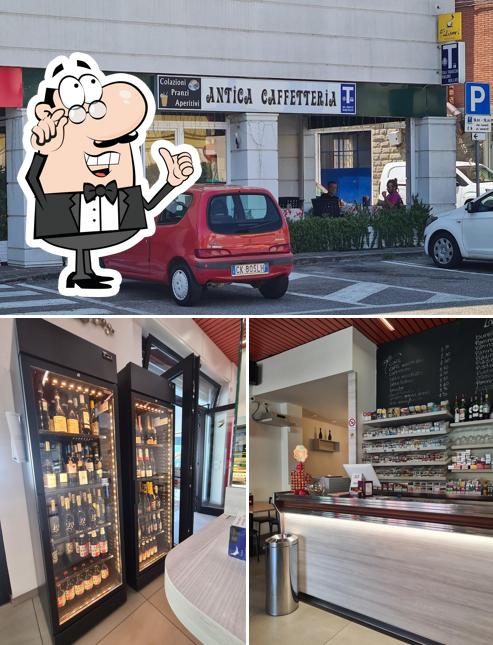 La interni e esterno del ristorante