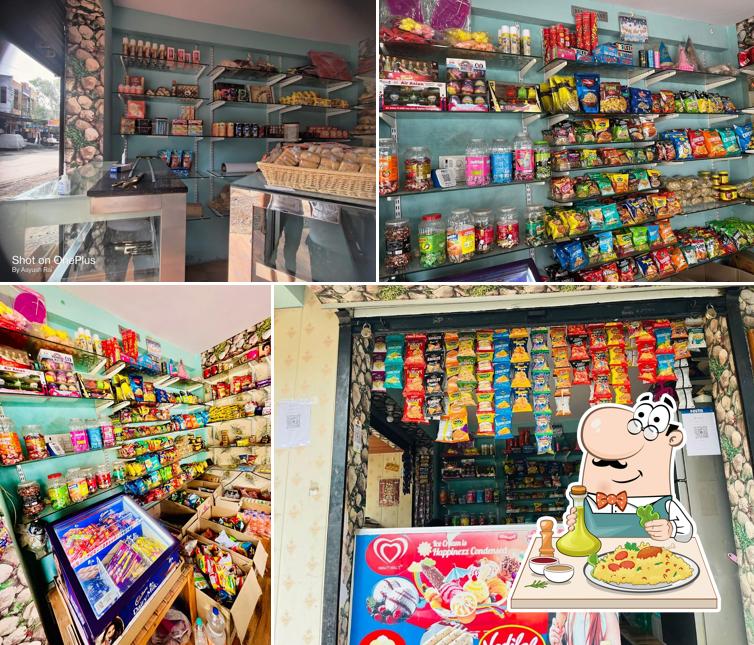 Food at Sweet Hot Bakery corner