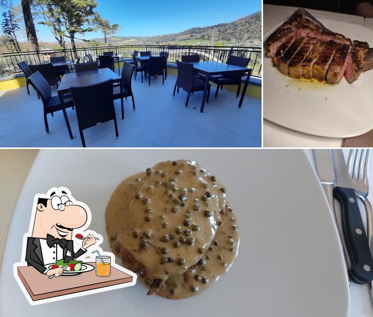 Cibo al Ristorante Ca' di Gali