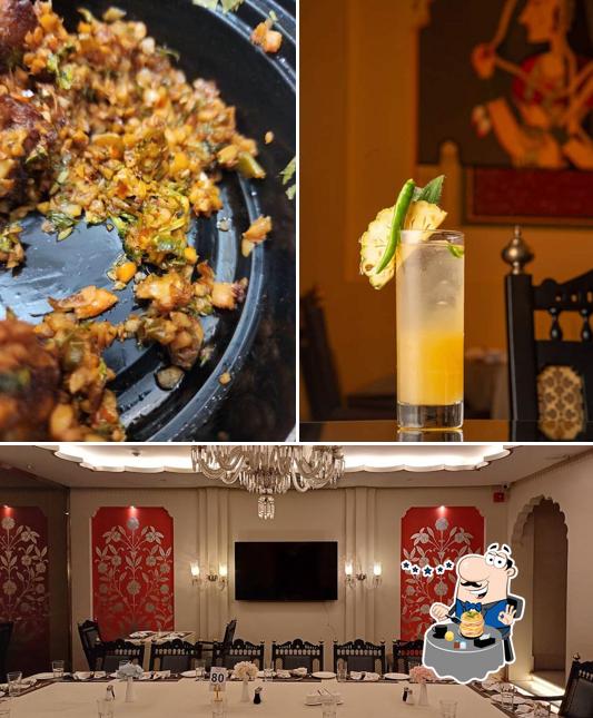 The restaurant's food and interior