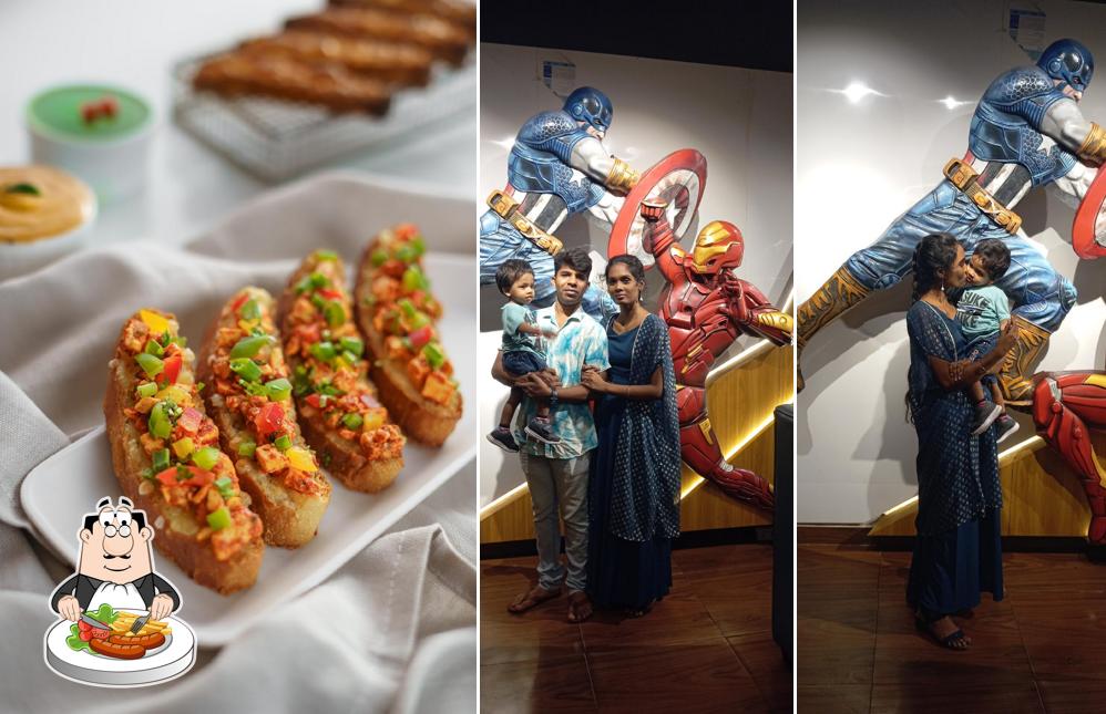Meals at Bot 9 AI Themed Restaurant