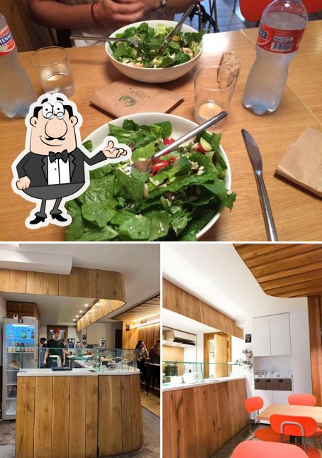 La immagine della interni e tavolo da pranzo di Elsalad