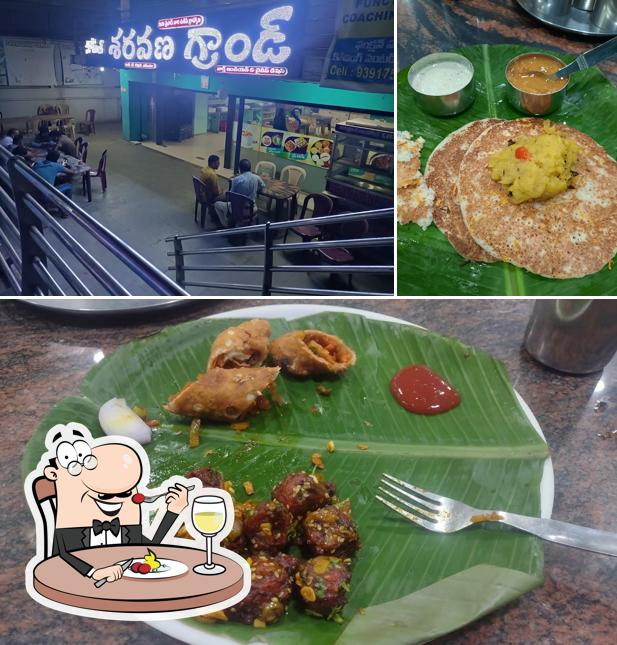 Food at Hotel Saravana Grand