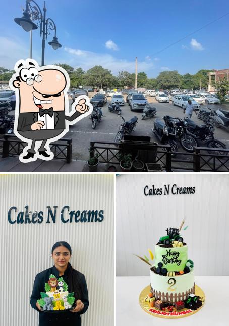 The restaurant's interior and exterior