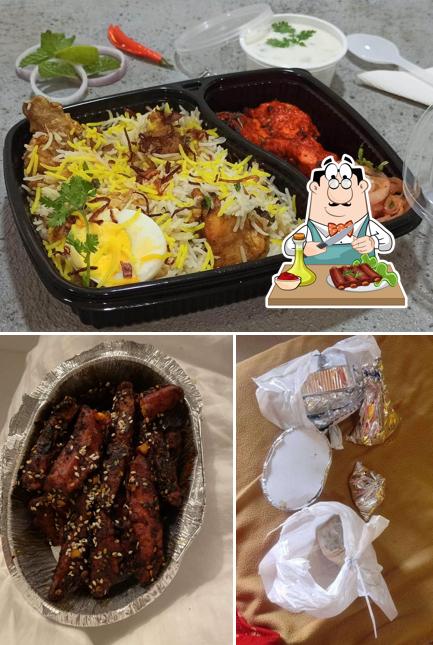 Baby back ribs at Konkani Kitchen