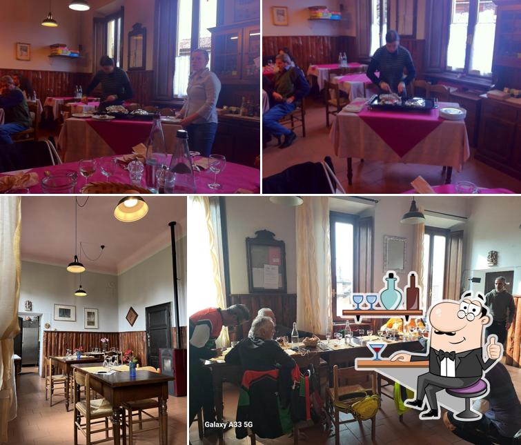 Dai un'occhiata agli interni di Osteria della Faina