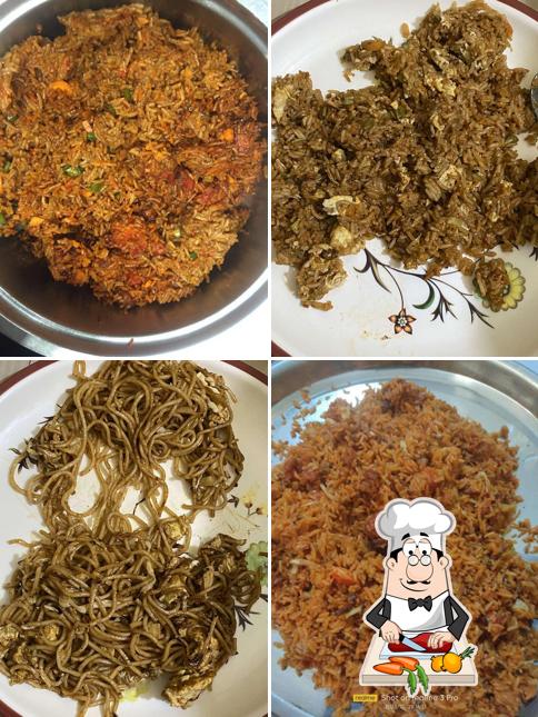 Bibimbap at Roll n Roll Fast Foods