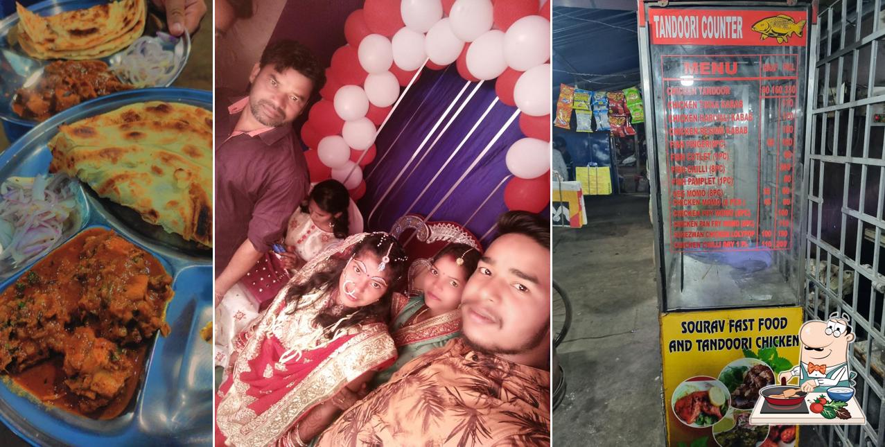 Chicken curry at Saurav Fast Food