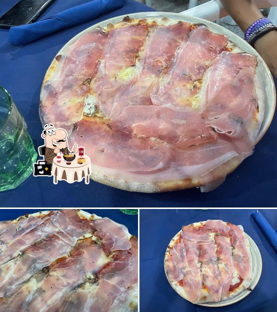 Prosciutto crudo al Ristorante La Pergola