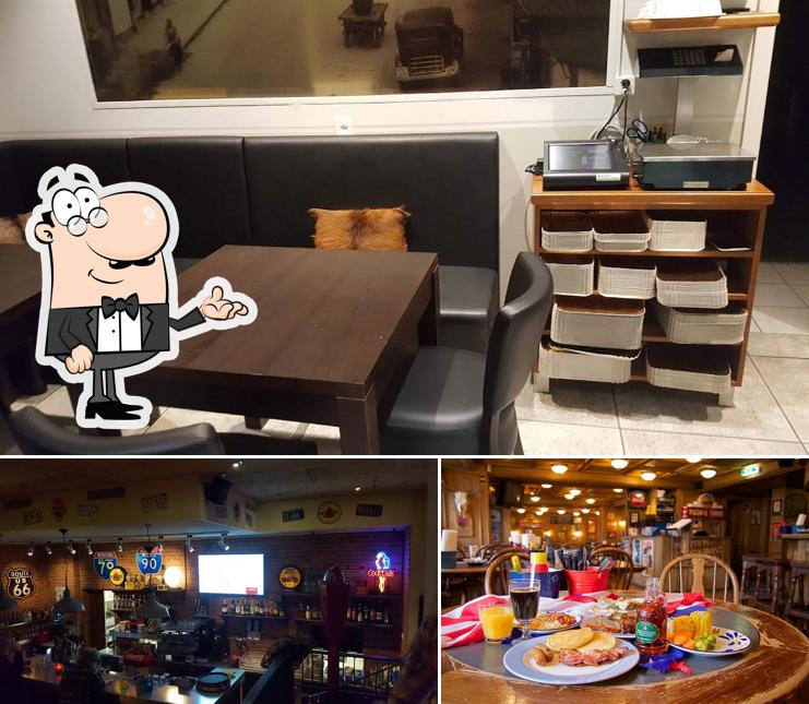 Siediti a un tavolo di Restaurant Rorschach - Stars and Stripes Rorschach