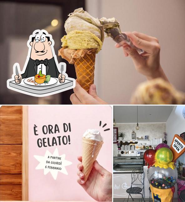 Dai un’occhiata alla immagine che raffigura la cibo e interni di Gelateria Chéri Dai un’occhiata alla immagine che raffigura la cibo e interni di Gelateria Chéri