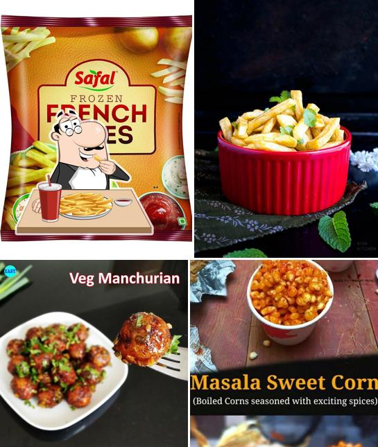 French fries at Radhe Radhe Restaurant