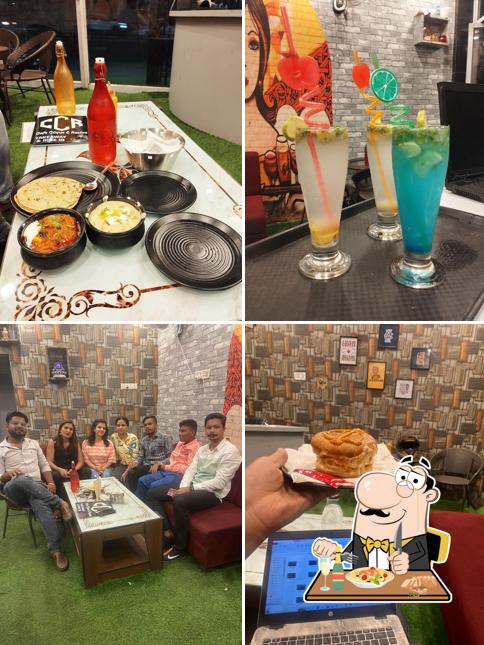 Among various things one can find food and interior at Cafe Clique & Restro