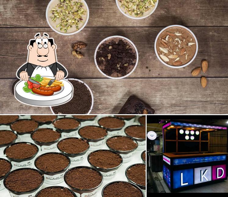 Among different things one can find food and interior at LKD La Kheer Deli