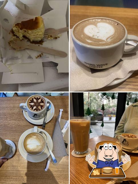 Clam chowder at Third Wave Coffee