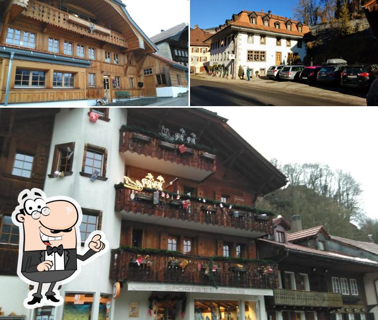 Gli esterni di Romantik Hôtel l'Etoile