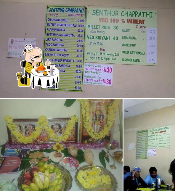 Food at Senthur Chappathi