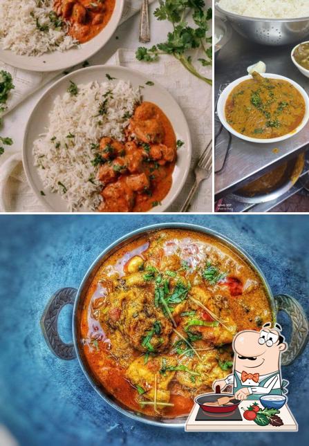 Chicken curry at HEAVENS KITCHEN