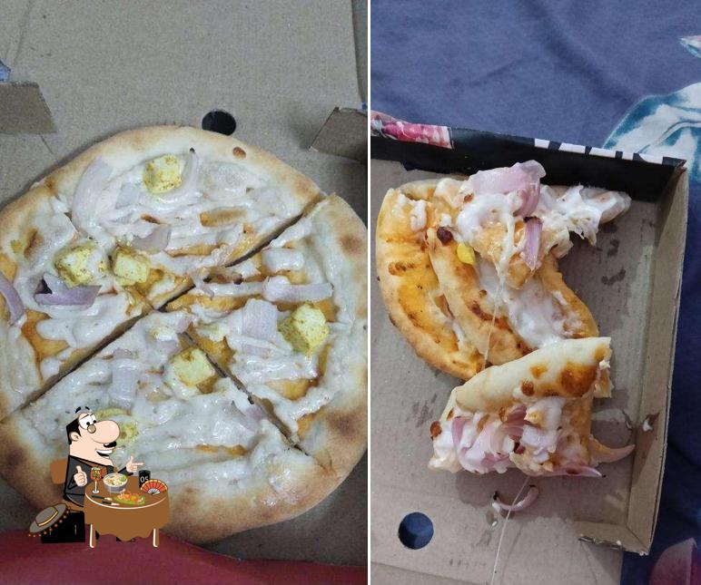 Food at Pizza 2.0 Cafe