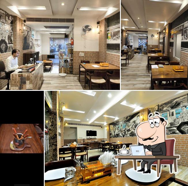 Check out how Station-1 Cafe looks inside