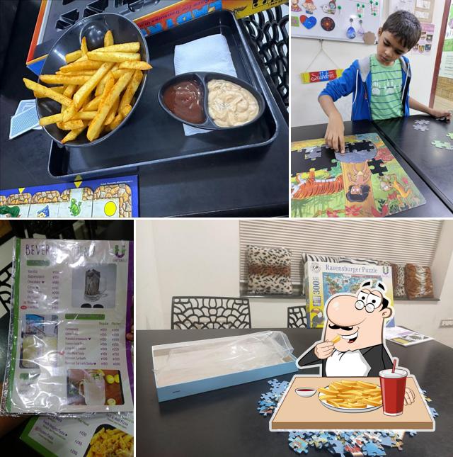 French fries at Untangle Teynampet - Puzzles & Board Games Cafe