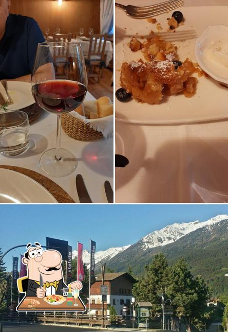 Platti al Ristorante hotel Baita dei Pini