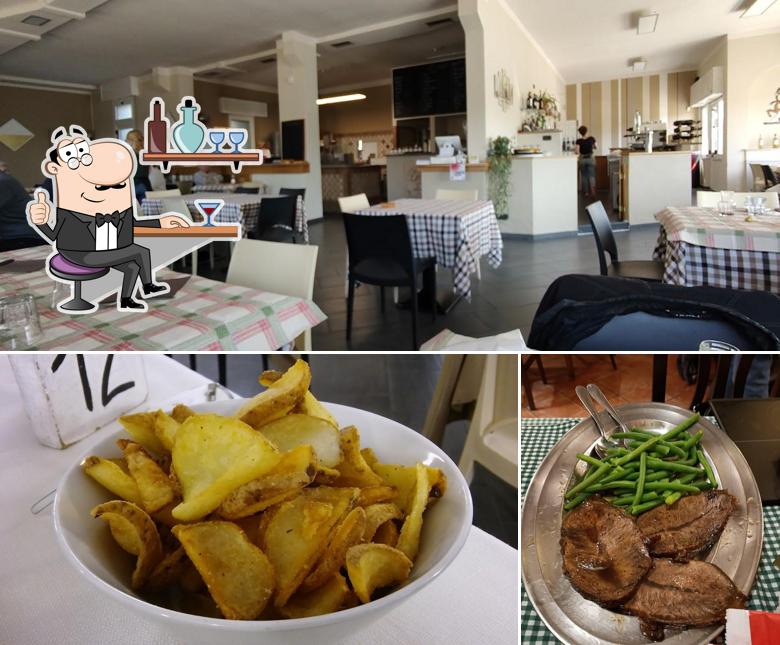 La foto della interni e cibo di Al Tranvai - Pizzeria Trattoria