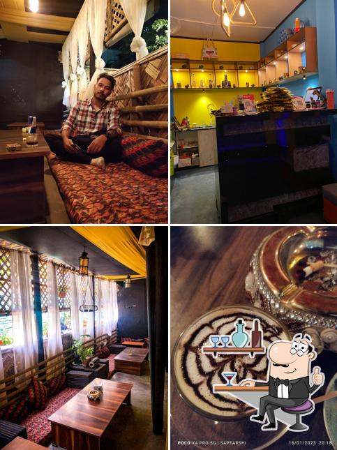 The interior of Daddies Restaurant & Tea Bar